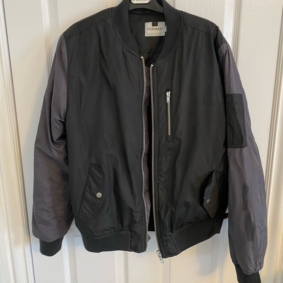 Topman two tone bomber jacket mens L - Picture 1 of 4